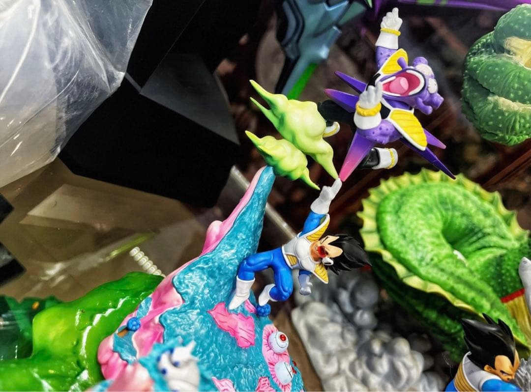 ドラゴンボール 孫悟空 ベジータ ギニュー特戦队 フィギュア ガレージキット