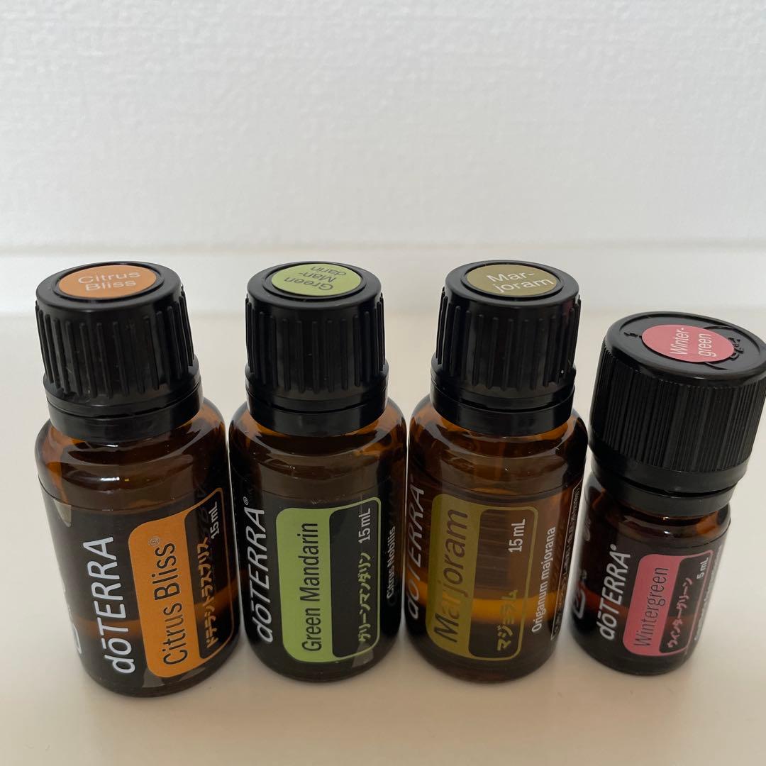 【新品】シトラスブリス、グリーンマンダリン、マジョラム、ウィンターグリーン