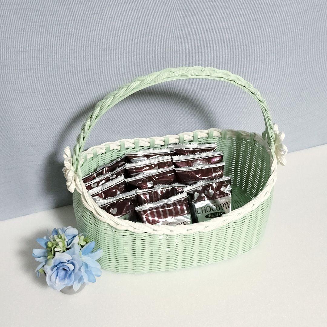 かご バスケット 4点セット エコクラフト プチギフト 結婚式