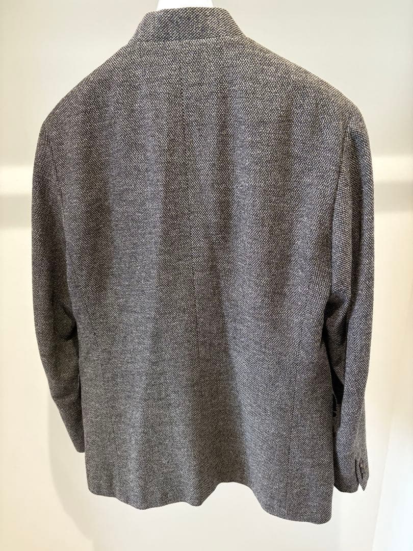 ジャケット・アウター ISSEY MIYAKE band collar jacket 3 gray