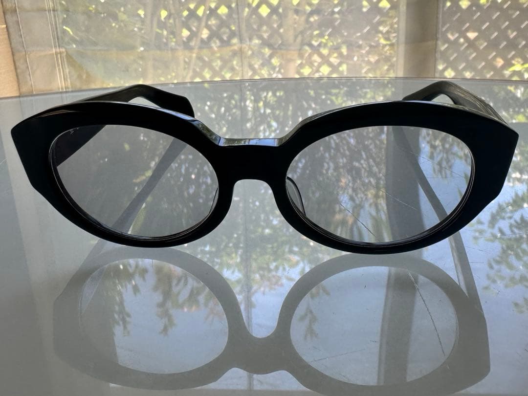 金子眼鏡　KA-23 BK 完売品　保証書桐箱入り