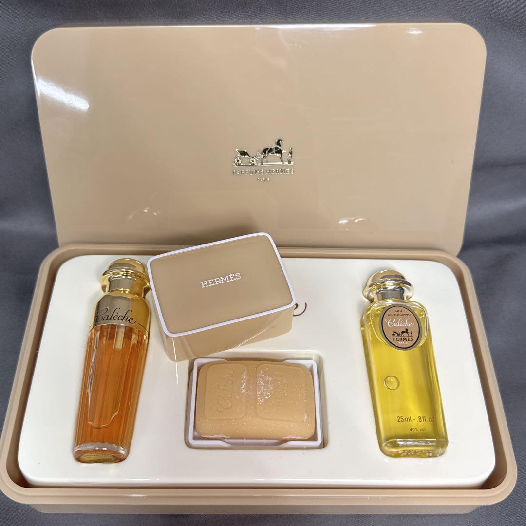 未使用 ヴィンテージHERMES エルメス カレーシュ 香水 石鹸 ギフトセット