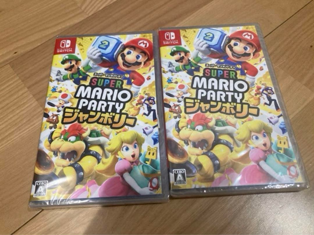 スーパー マリオパーティ ジャンボリー　新品未開封　２本セット