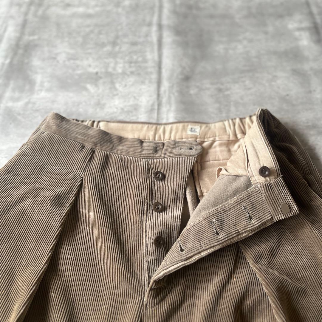 KAPTAIN SUNSHINE Easy Trousers Mコーデュロイ
