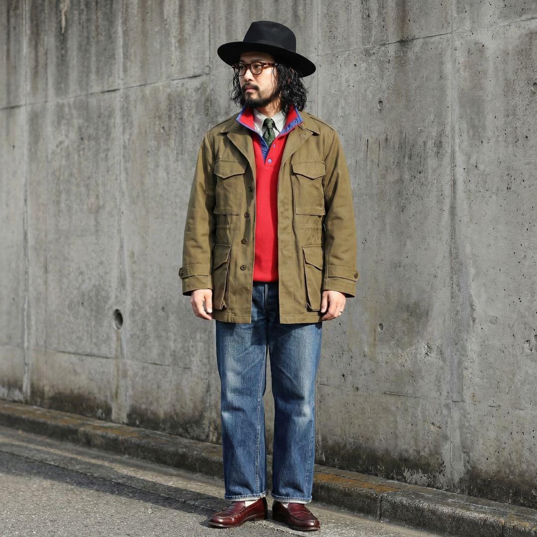 未使用★60s★フランス軍★M47 後期ミリタリージャケット★XL★26★HBT