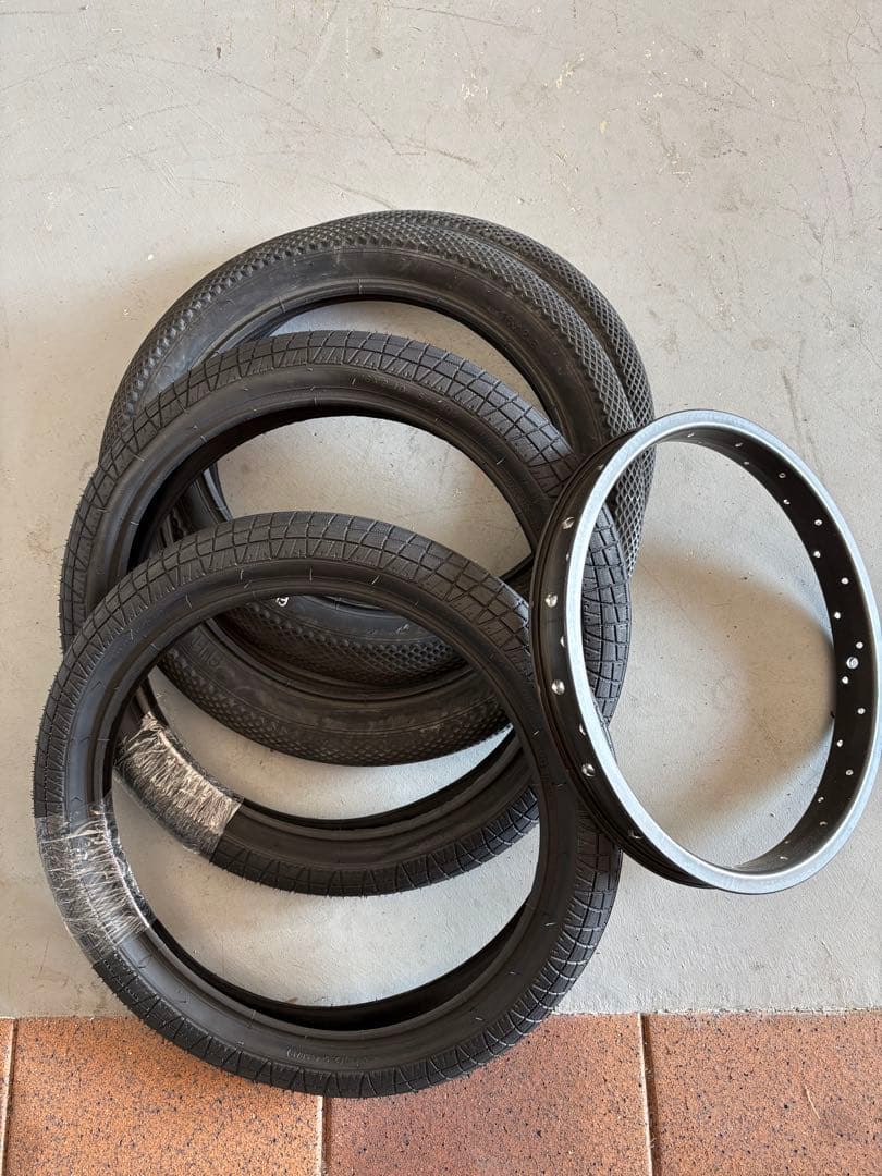 bmx 16インチ用タイヤセットzen cult animal odyssey