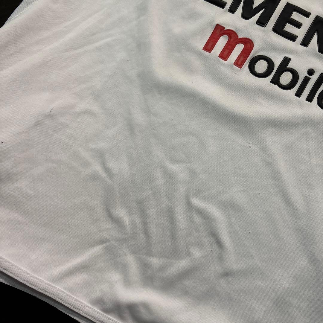 ★8SM2 レアルマドリード　ゲームシャツ　OWEN オーウェン　白　刺繍　古着