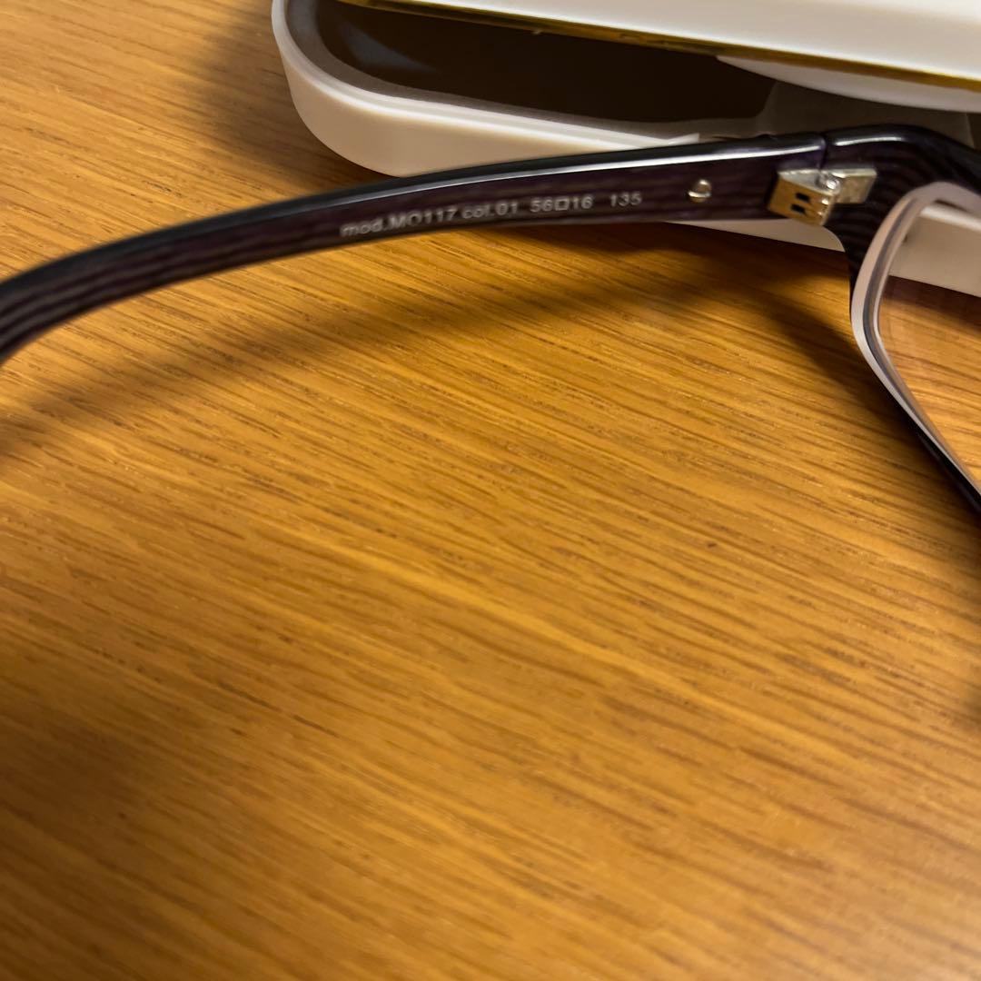 MOSCHINO 度付き　メガネ