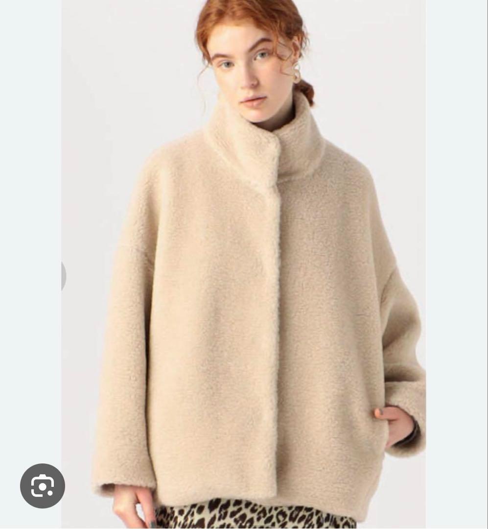 Ballseyボールジィ　ボアスライバー スタンドネックコート