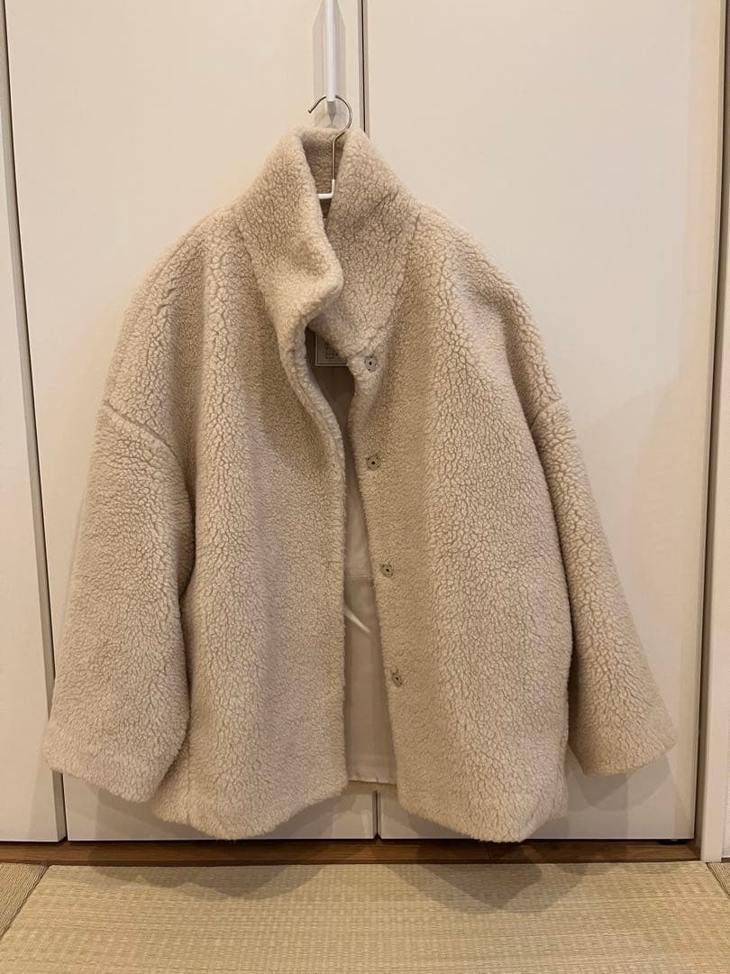 Ballseyボールジィ　ボアスライバー スタンドネックコート