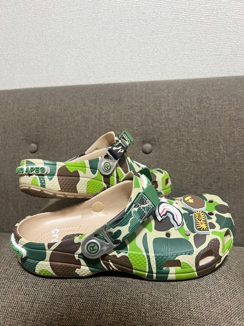 A BATHING APE®︎ × Crocs Clog（Green）
