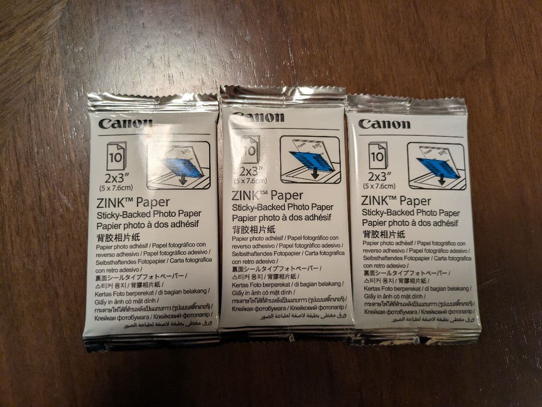 【美品】Canon スマホ専用ミニフォトプリンター iNSPiC PV-223