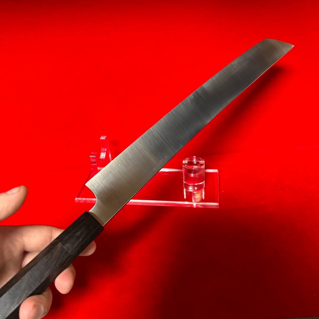 包丁　先丸型　尺　鏡面仕上げ　切味抜群　箱付　未使用品