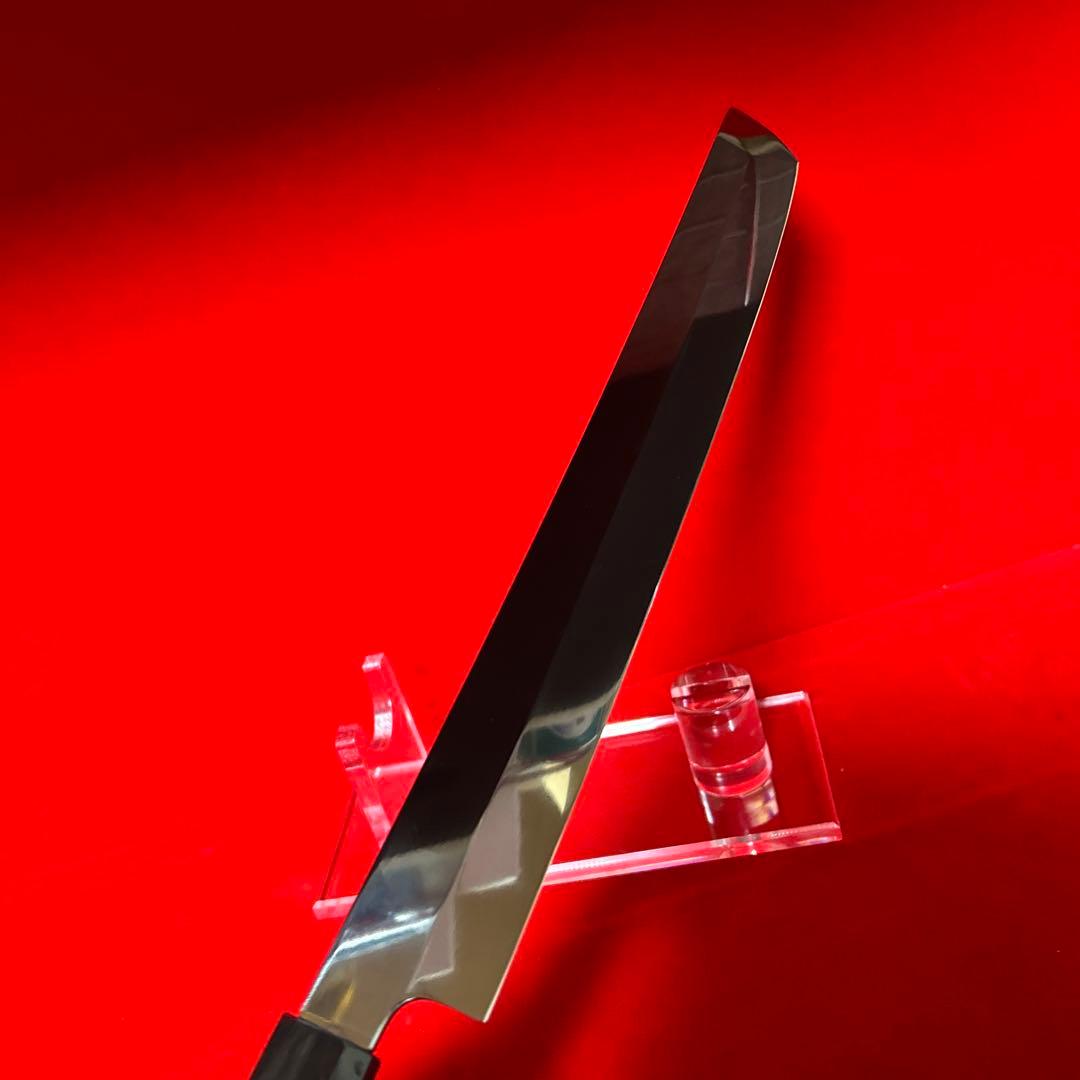 包丁　先丸型　尺　鏡面仕上げ　切味抜群　箱付　未使用品