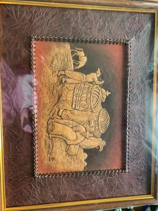 カザフスタンの遊牧民の絵画