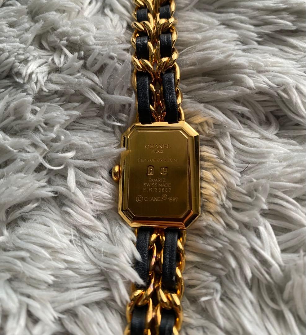 CHANEL シャネル　 Montres Watches ゴールド ブラック
