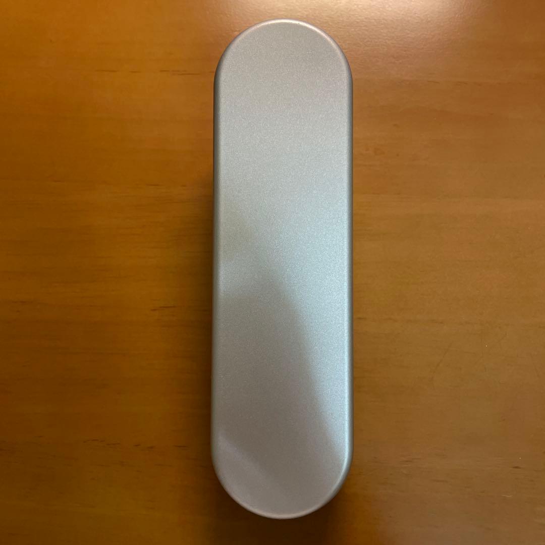 SALONIA スカルプブラシ シルバー USBケーブル付き