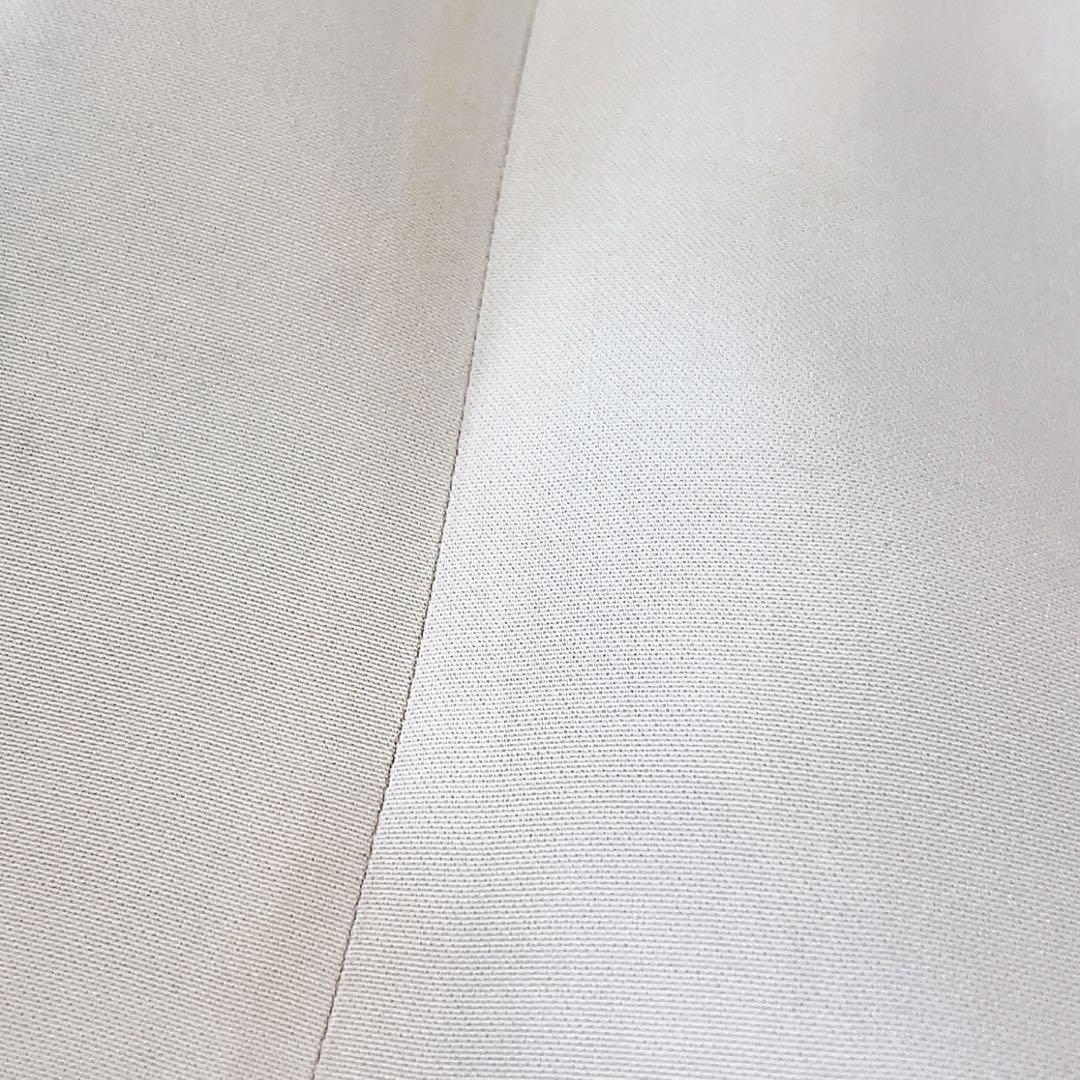 2段フレア✨FOXEY フォクシー シルク ワンピース ビーズ 40 ベージュ