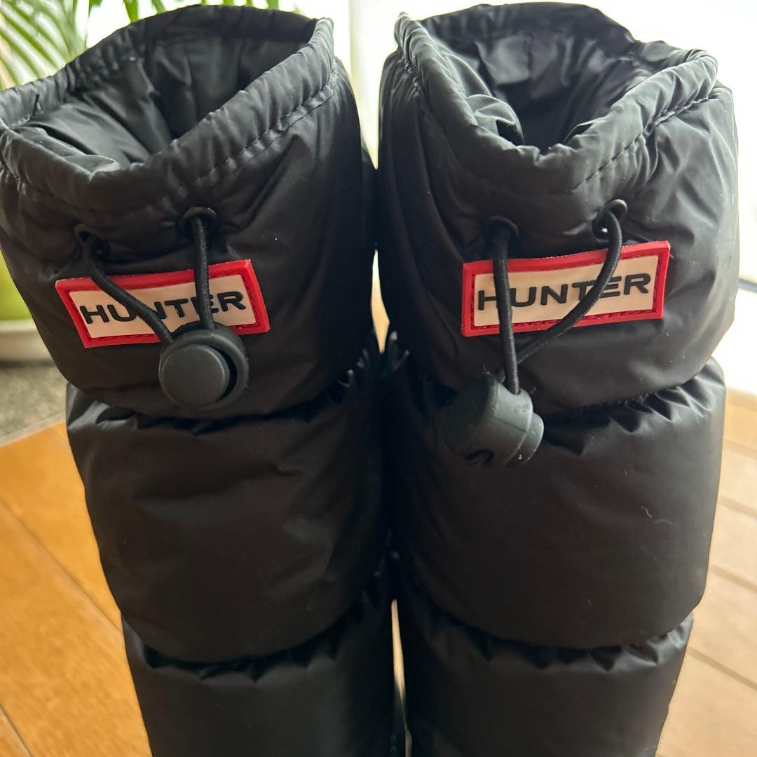 HUNTERスノーブーツ新品ブラック