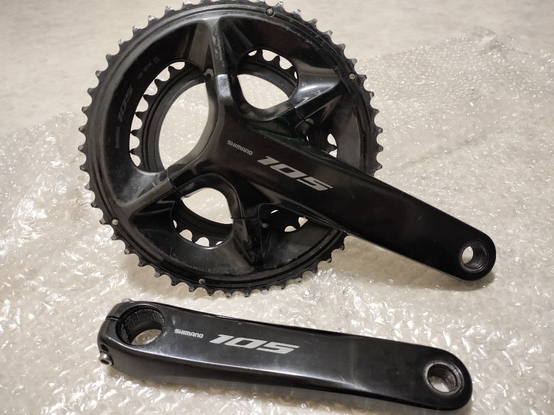 Shimano105 R7100クランク+ビンディングペダル+チェーン
