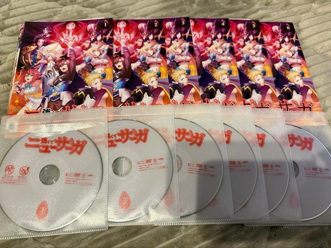 強くてニューサーガ DVD 全6巻