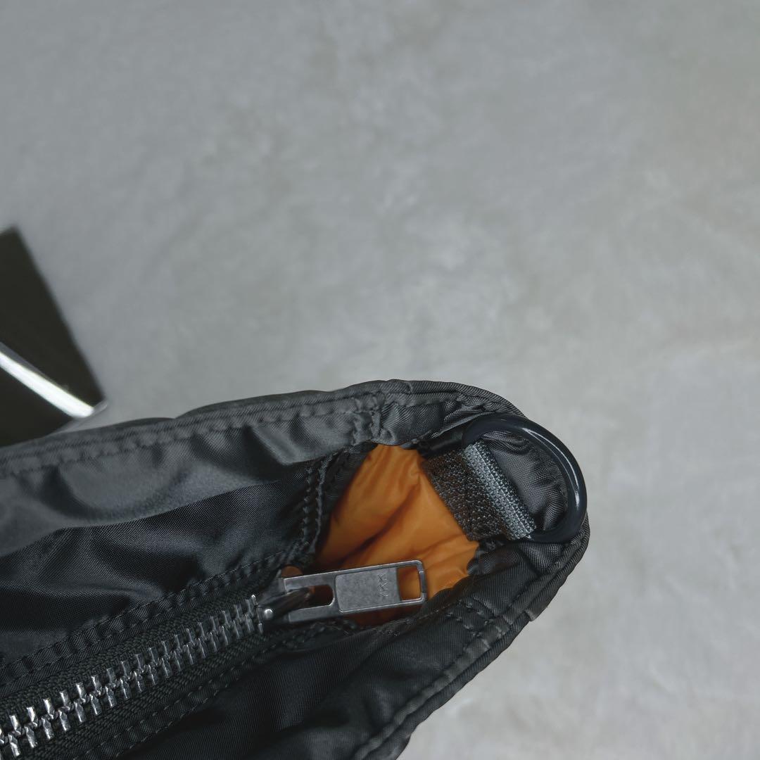 美品 廃盤品 ポーター タンカー 2WAYブリーフトートバック シルバーグレー