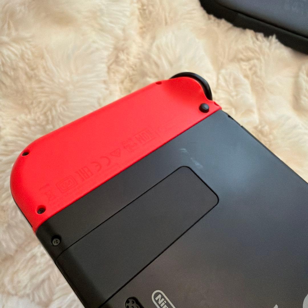 Nintendo Switch 本体 赤/青 付属品　ケース付き