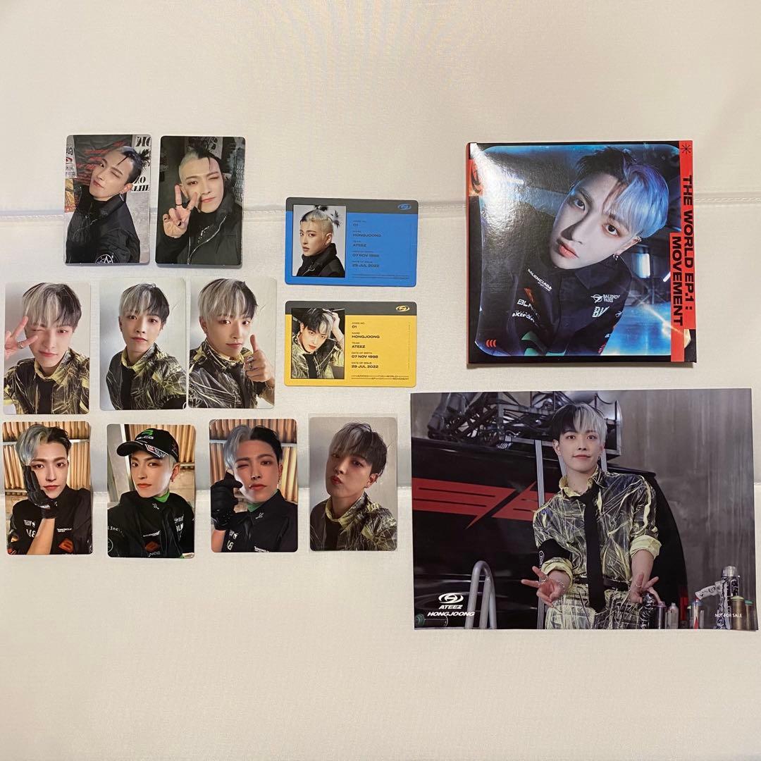 ATEEZ ホンジュン トレカ デジパ セット まとめ売り MOVEMENT