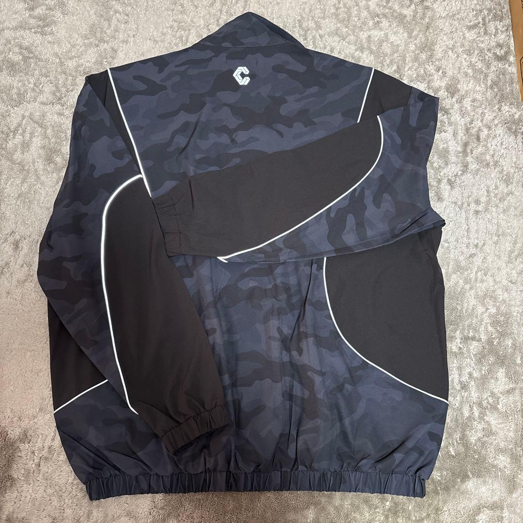 CRONOS ブラックカモ ナイロンジャケット XL