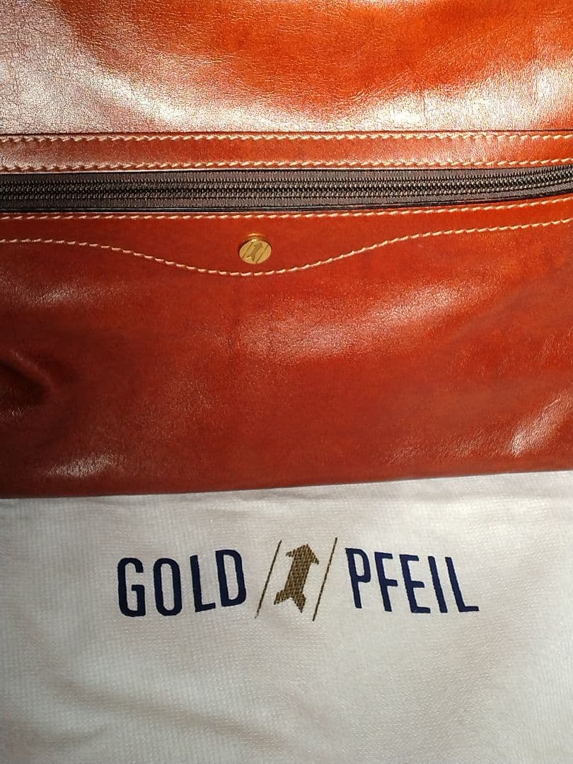 ゴールドファイル　ボストンバッグ