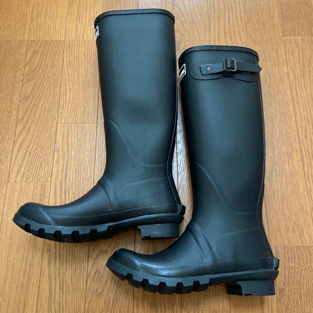Barbour Bede サイドストラップ レインブーツ