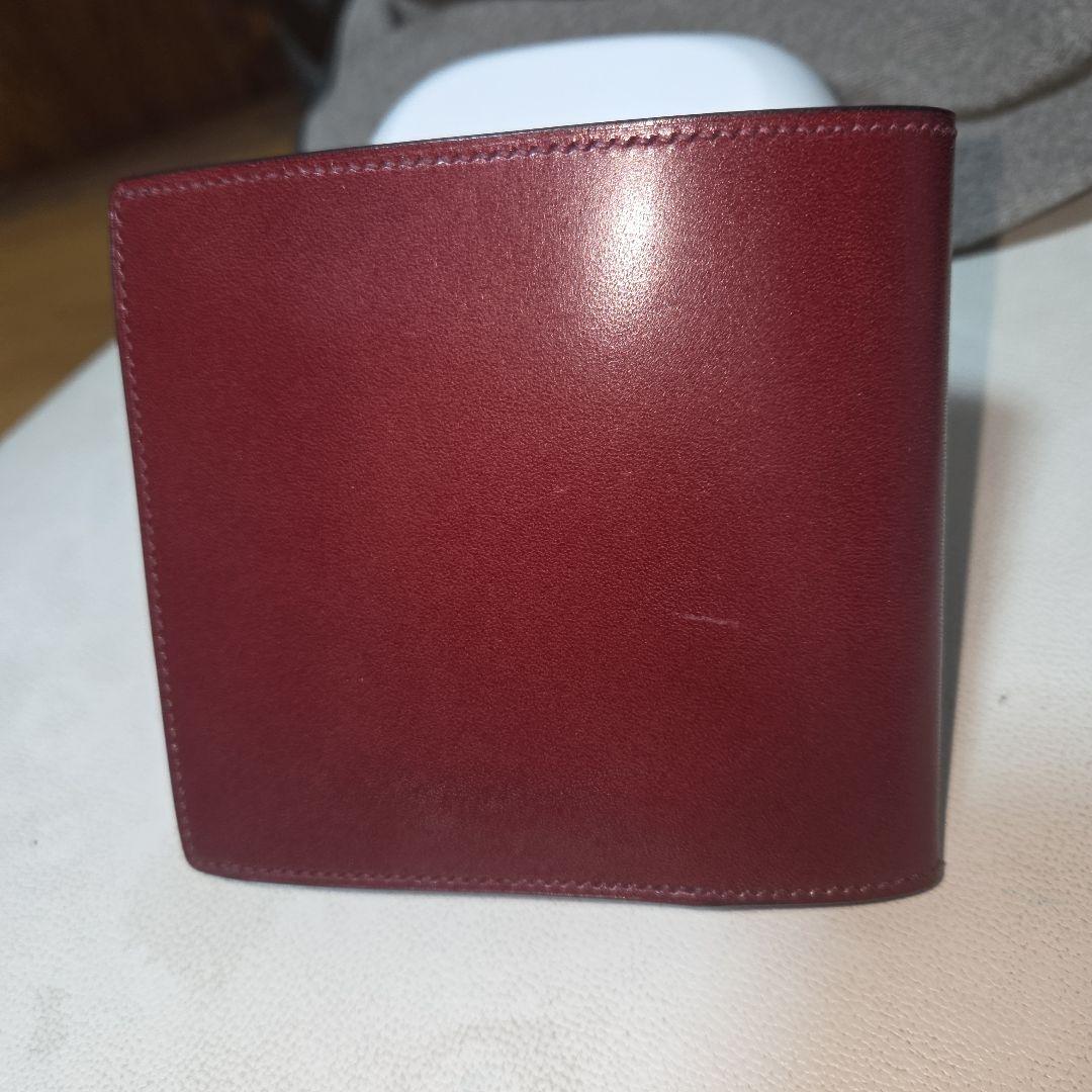 栃木レザーヴォーノアニリン２つ折り財布