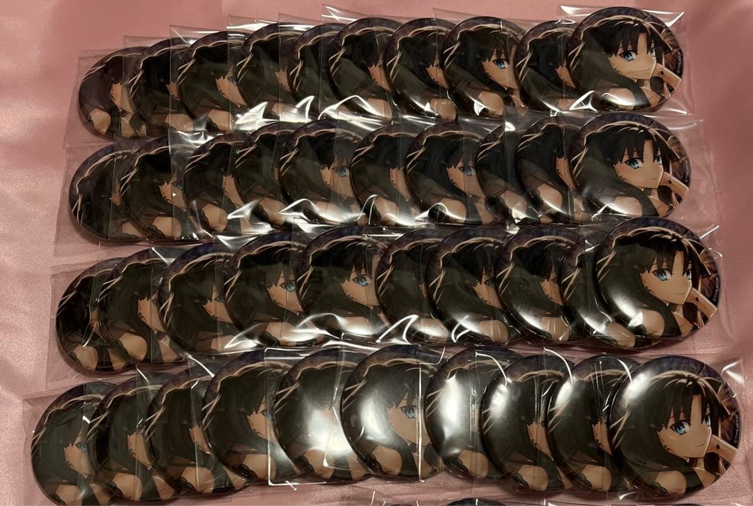 fate stay night 20周年コンサート 缶バッジ 遠坂凛 40点