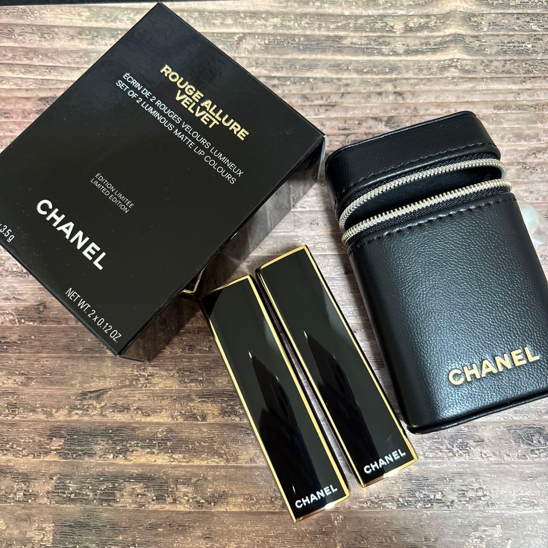 CHANEL ROUGE ALLURE VELVETS ケース付き♡サンプル4点