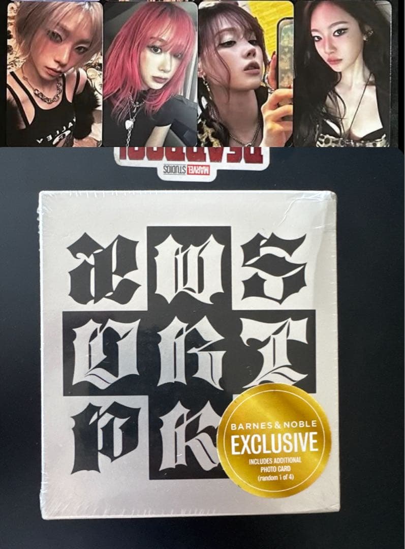 aespa Dirty work b&n case.ver 新品未開封