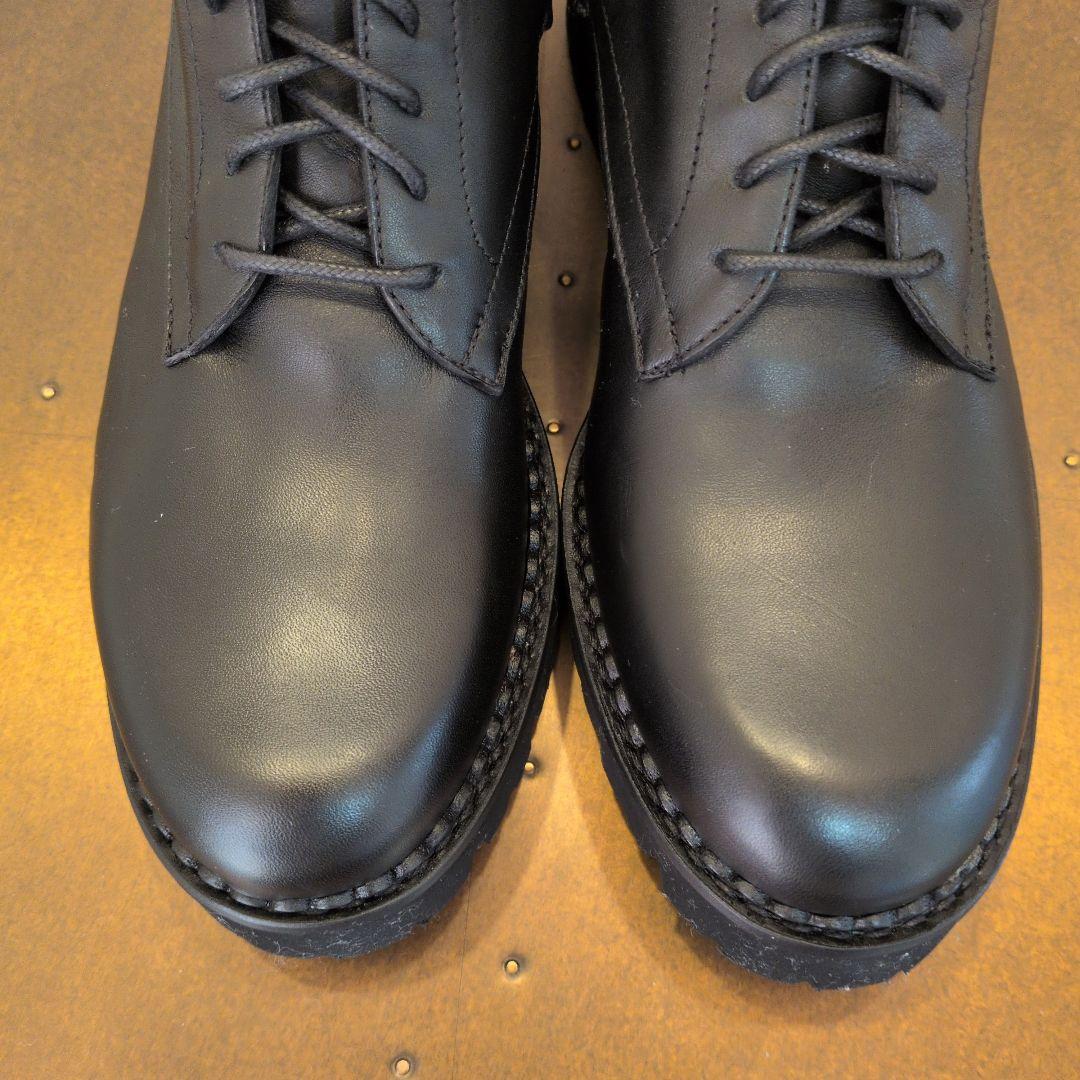 人気完売✨FABIO RUSCONI レースアップブーツ サイドジップ 38号