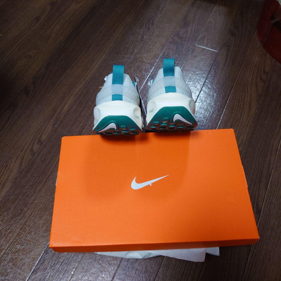 Nike ランニングシューズ グレー/グリーン25.5cm〜26.0cm