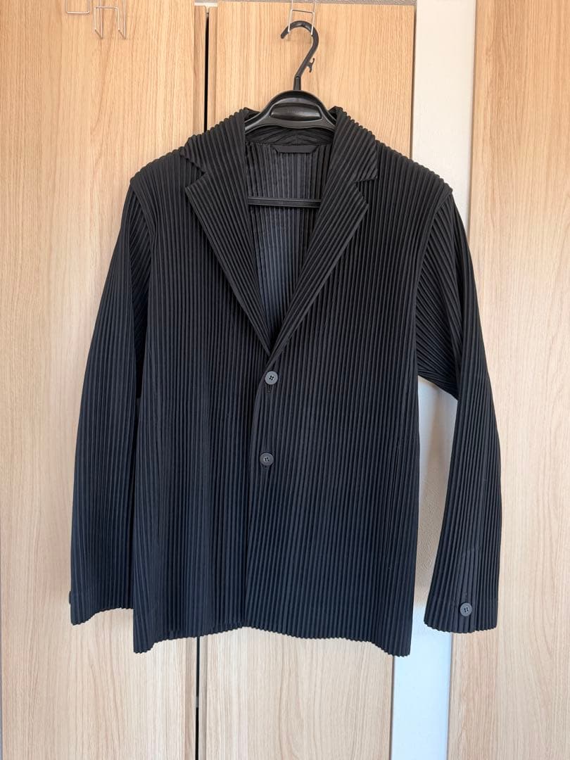 HOMME PLISSÉ ISSEY MIYAKE ジャケット ネイビー