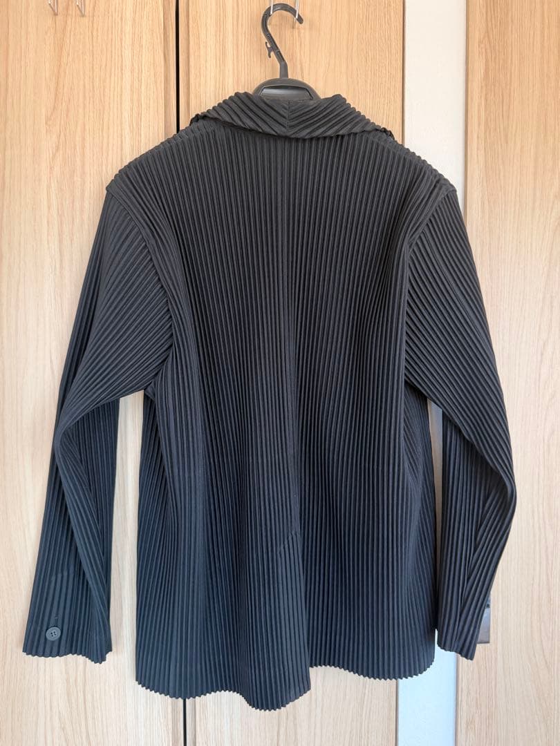 HOMME PLISSÉ ISSEY MIYAKE ジャケット ネイビー