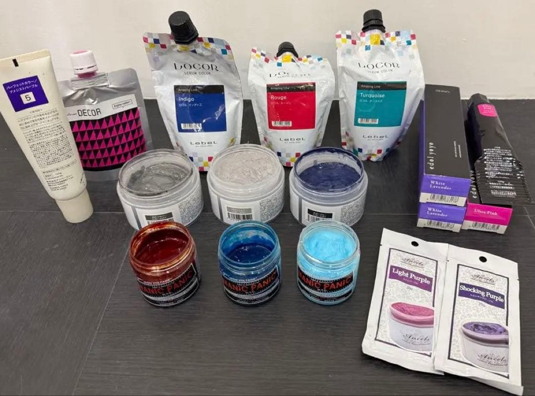 カラーバターやヘアマニキュア まとめ売りセット