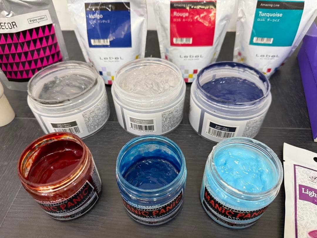 カラーバターやヘアマニキュア まとめ売りセット