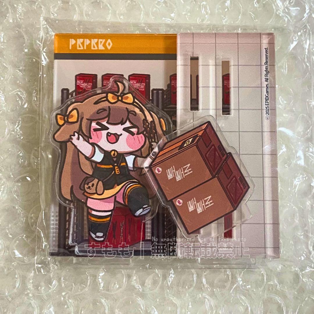 トリッカル ペペロ バター アクリルスタンド もちもちほっぺ大作戦 公式コラボ