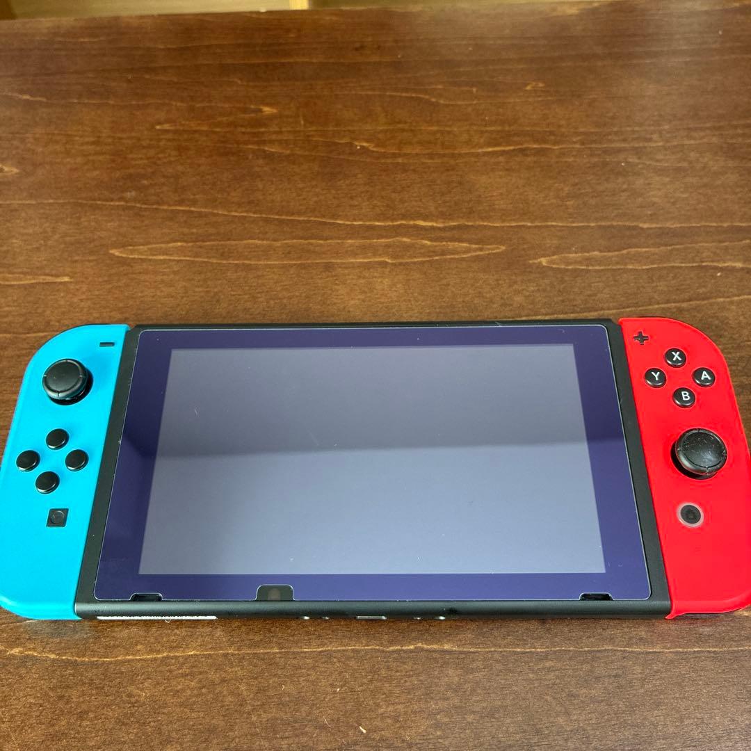 Nintendo Switch ネオンブルー・レッド 本体+α