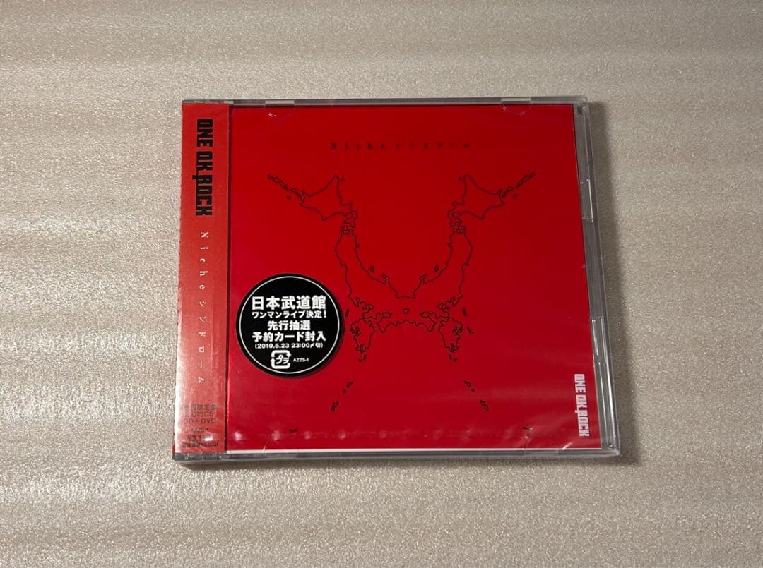 新品ONE OK ROCK Nicheシンドローム　初回限定盤　未開封