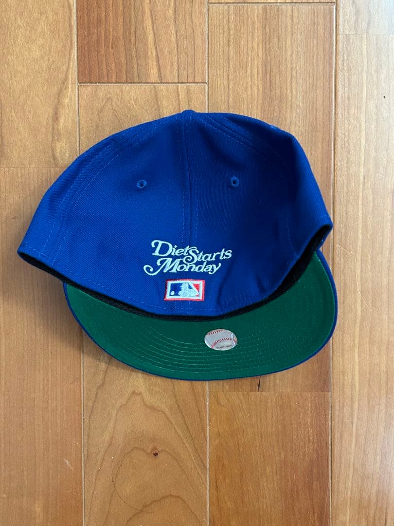 新品Diet Starts Mondayドジャース59FIFTYキャップ57.7