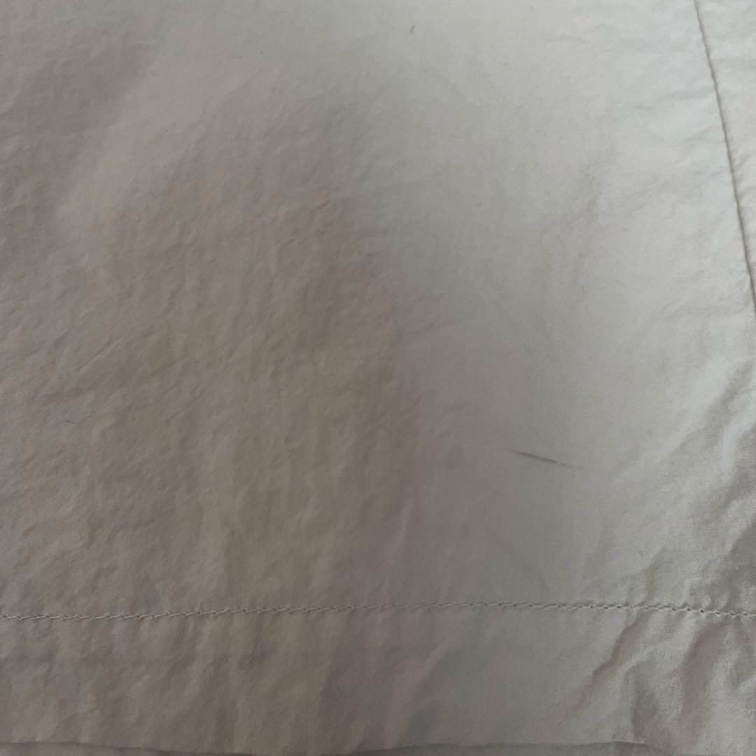 nui mond/カフタンドレス/近江晒し加工/ライトグレー