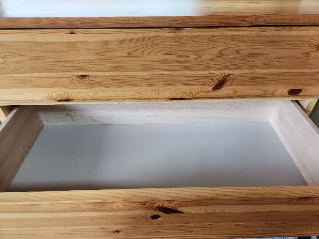 かとう 無印良品 パイン材 4段チェスト 棚 MUJI タンス 収納 天然