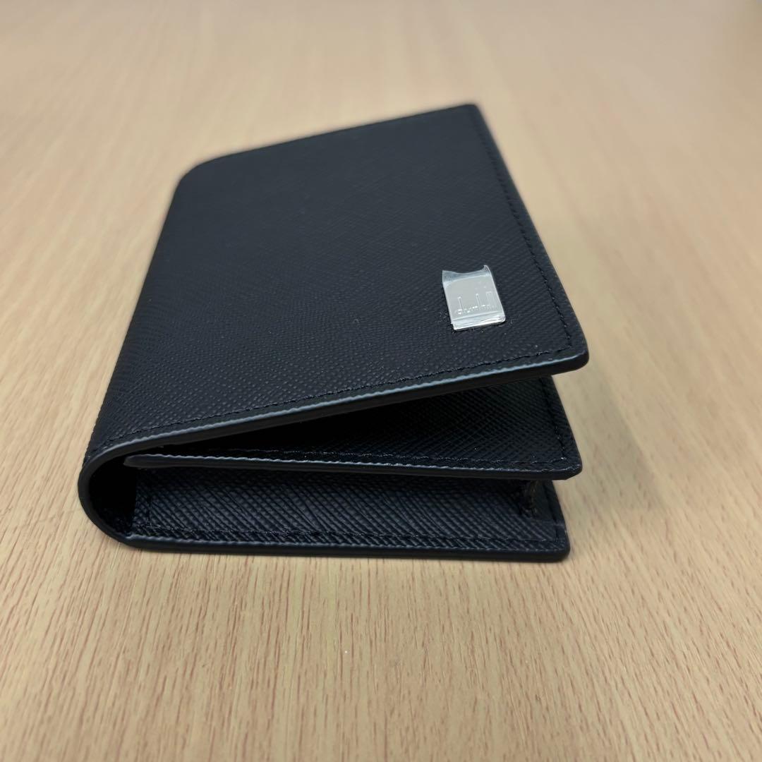 ▪️【未使用保管品】dunhill ダンヒル カードケース 名刺入れ レザー 黒
