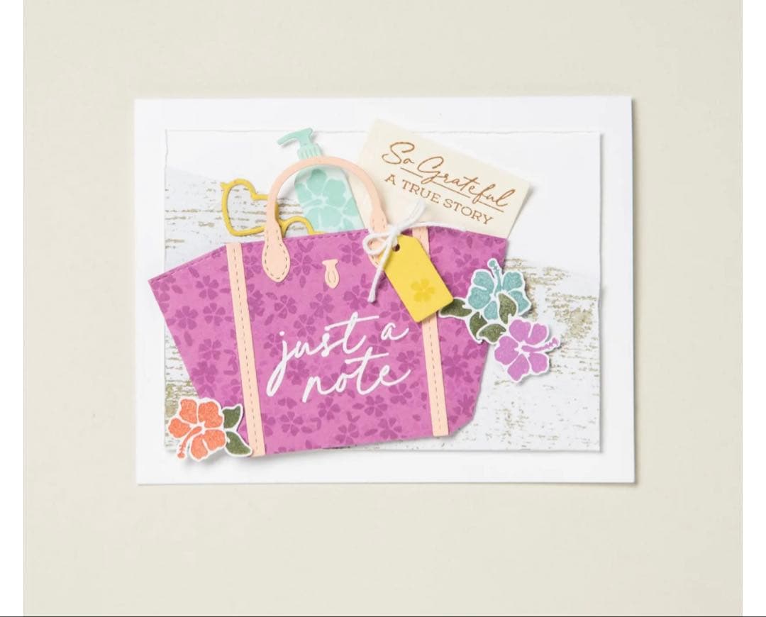 一点限り♡新作鞄が作れるNotes & Totes スタンピンアップ