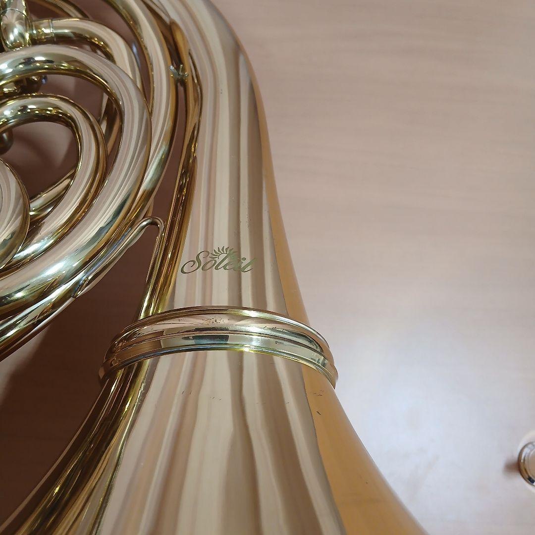 Soleil フルダブルホルン 専用セミハードケース付き